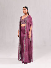 Mirror Pearl Cape Layered Pant Indo